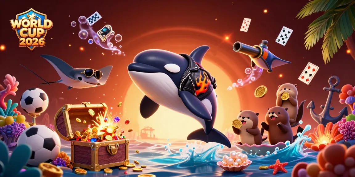 Bet with excitement during the WORLD CUP 2026, featuring characters enjoying casino-style winning moments.