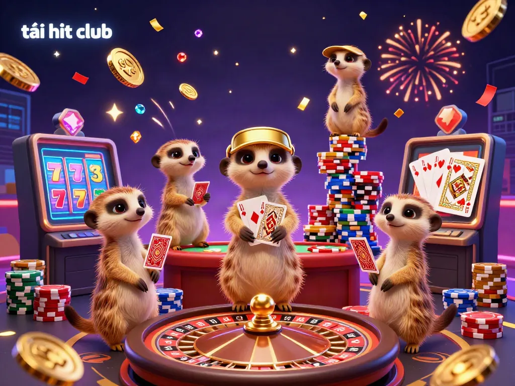 Experience thrilling action at the vibrant casino while tải hit club to join the exciting gameplay!