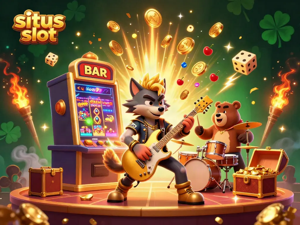 Experience thrilling wins at situs slot with an electrifying 3D casino stage bursting with action and jackpots.