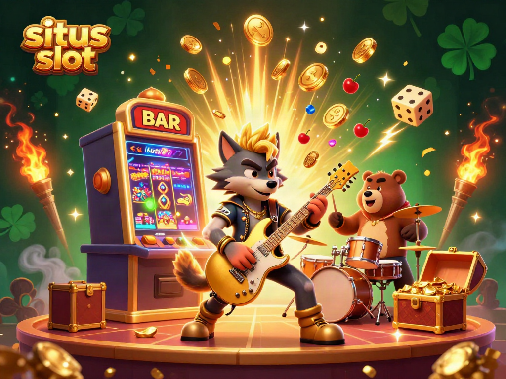 Experience thrilling wins at situs slot with an electrifying 3D casino stage bursting with action and jackpots.