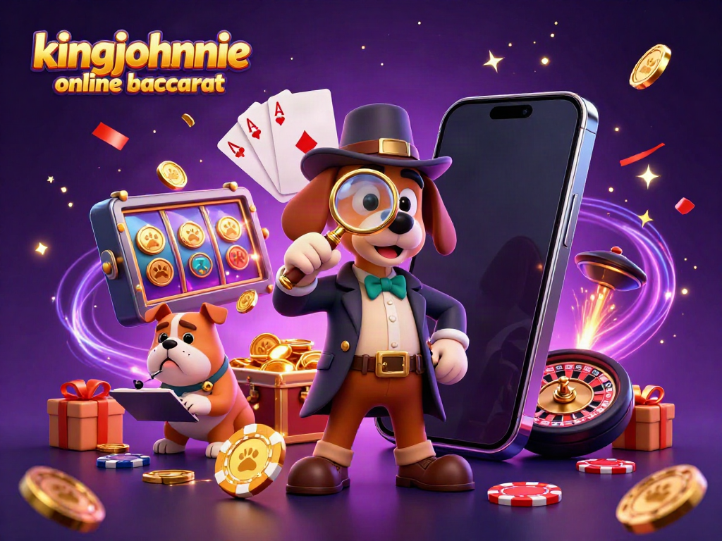 Experience thrilling kingjohnnie online baccarat with our 3D cartoon detective and fun casino elements.