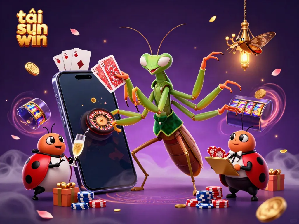 Engage in vibrant gameplay with tải sun win featuring dynamic casino characters and immersive gaming elements.