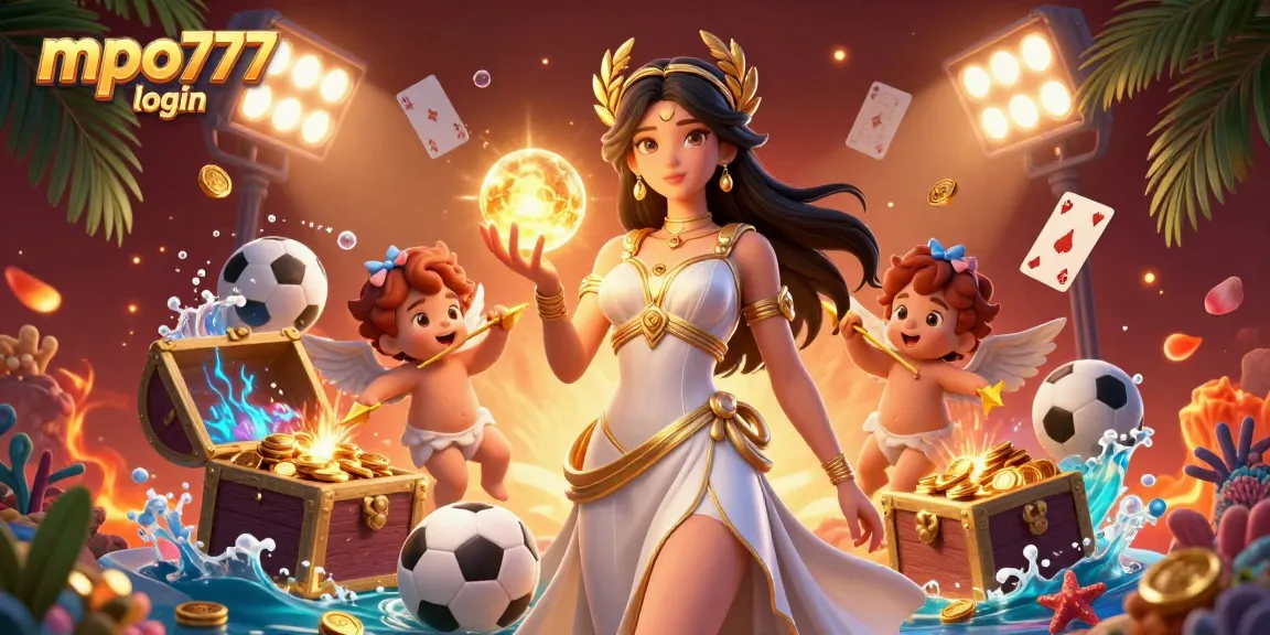 Experience thrilling sports betting action with mpo777 login in a vibrant, dynamic scene full of excitement.